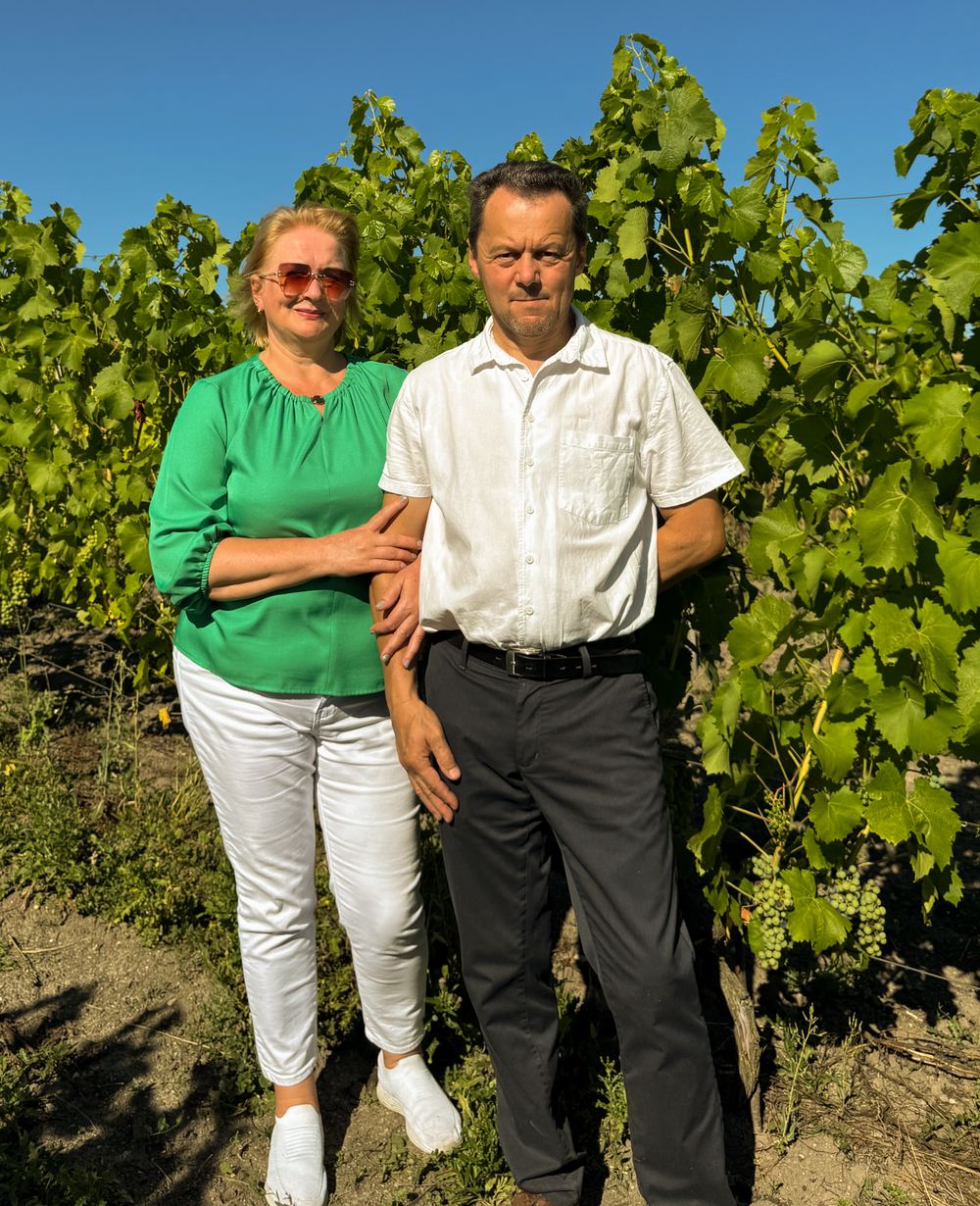 Anna i Grzegorz Idzik w Winnicy MARGLE