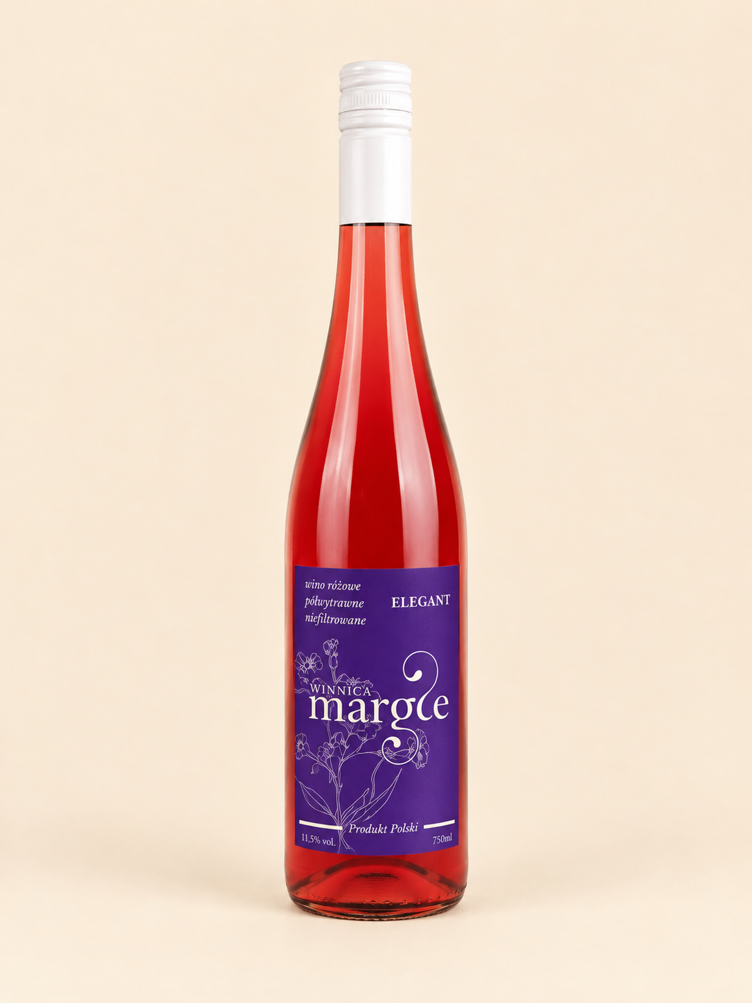 ELEGANT, różowe wino wytrawne